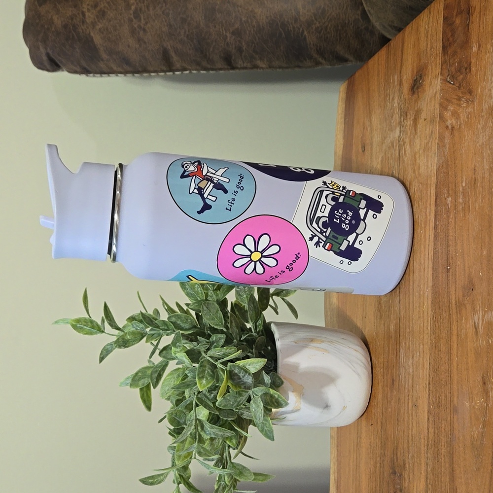 32oz Life is Good Stainless Steel Bottle